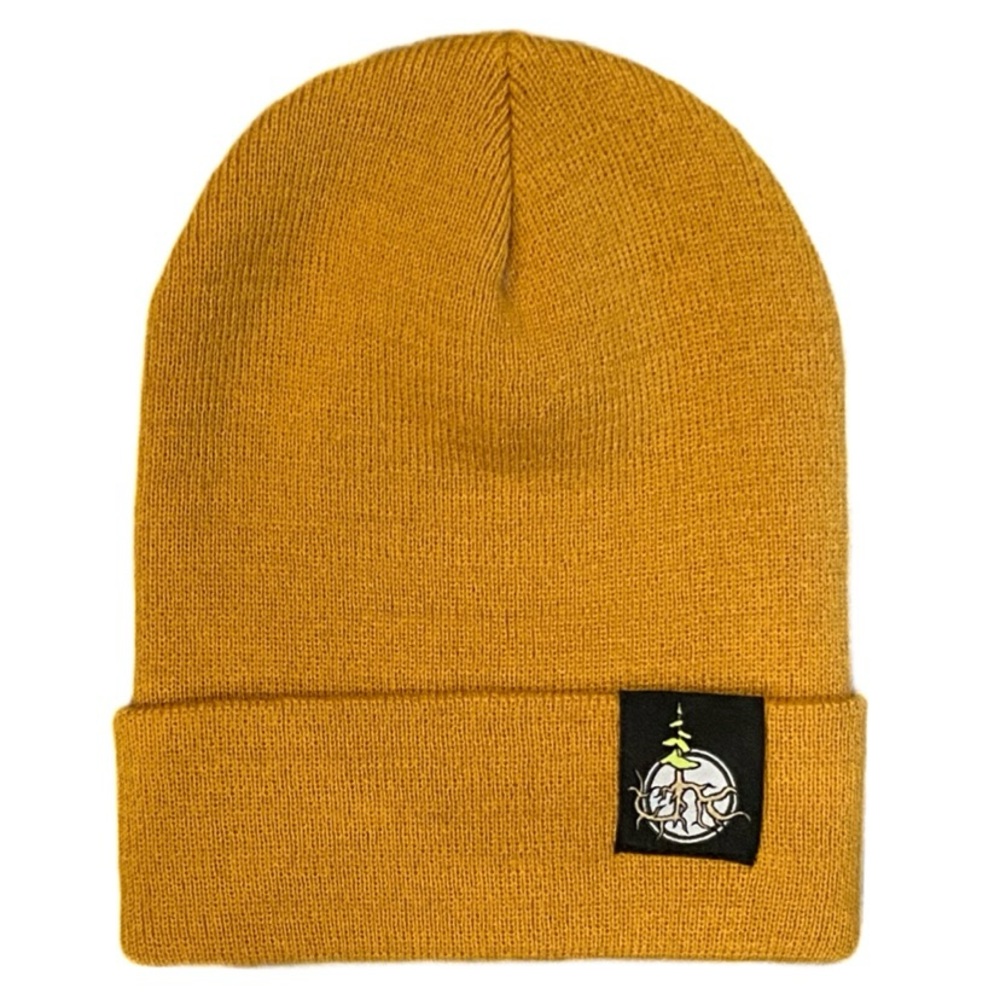 NWT Roots Cuff Beanie Mustard